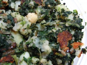 Potato-Spinach