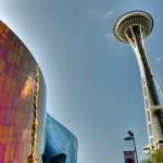 Space Needle and Experience Music