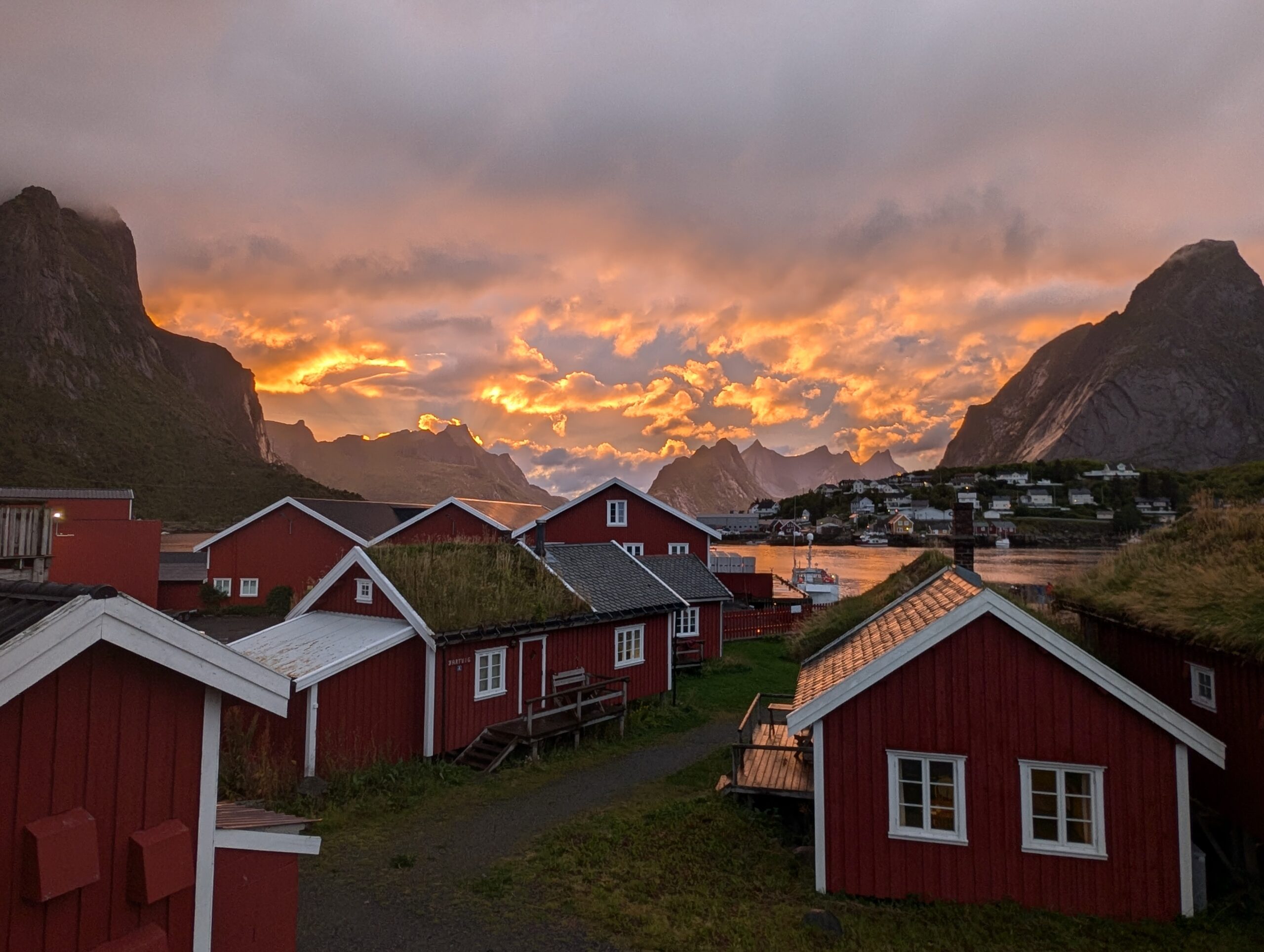 The most beautiful sunset…