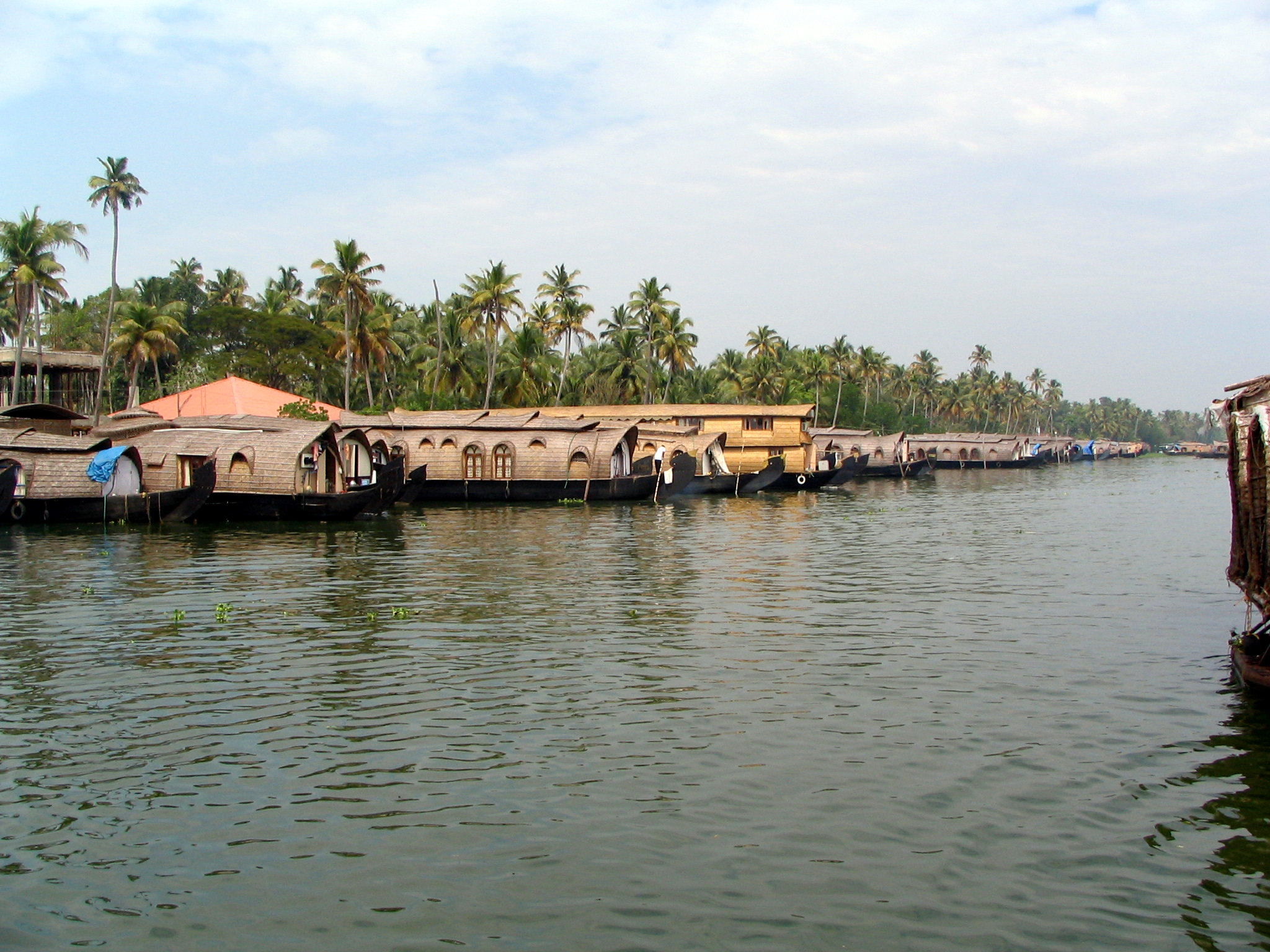 A Houseboat Ride in the backwaters of Kerala